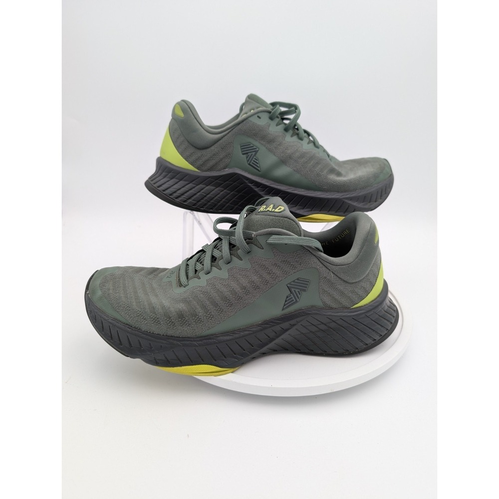 R.A.D R-1 Training Shoes Men's Size 8.5 Green SwellFoam Cross Training Running
